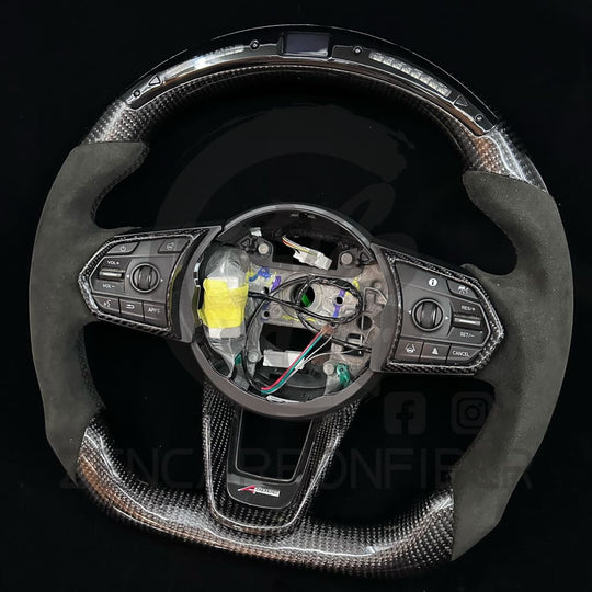 2021 + Acura Tlx Custom Carbon Fiber Steering Wheel