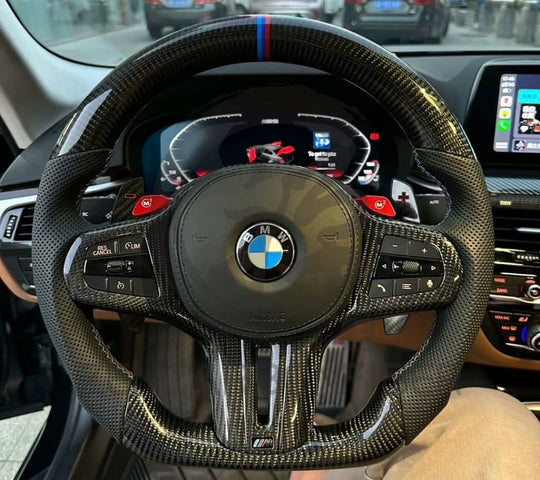 2021 + Bmw G80/G82/G87 M2/M3/M4 Carbon Fiber Steering Wheel Steering Wheel