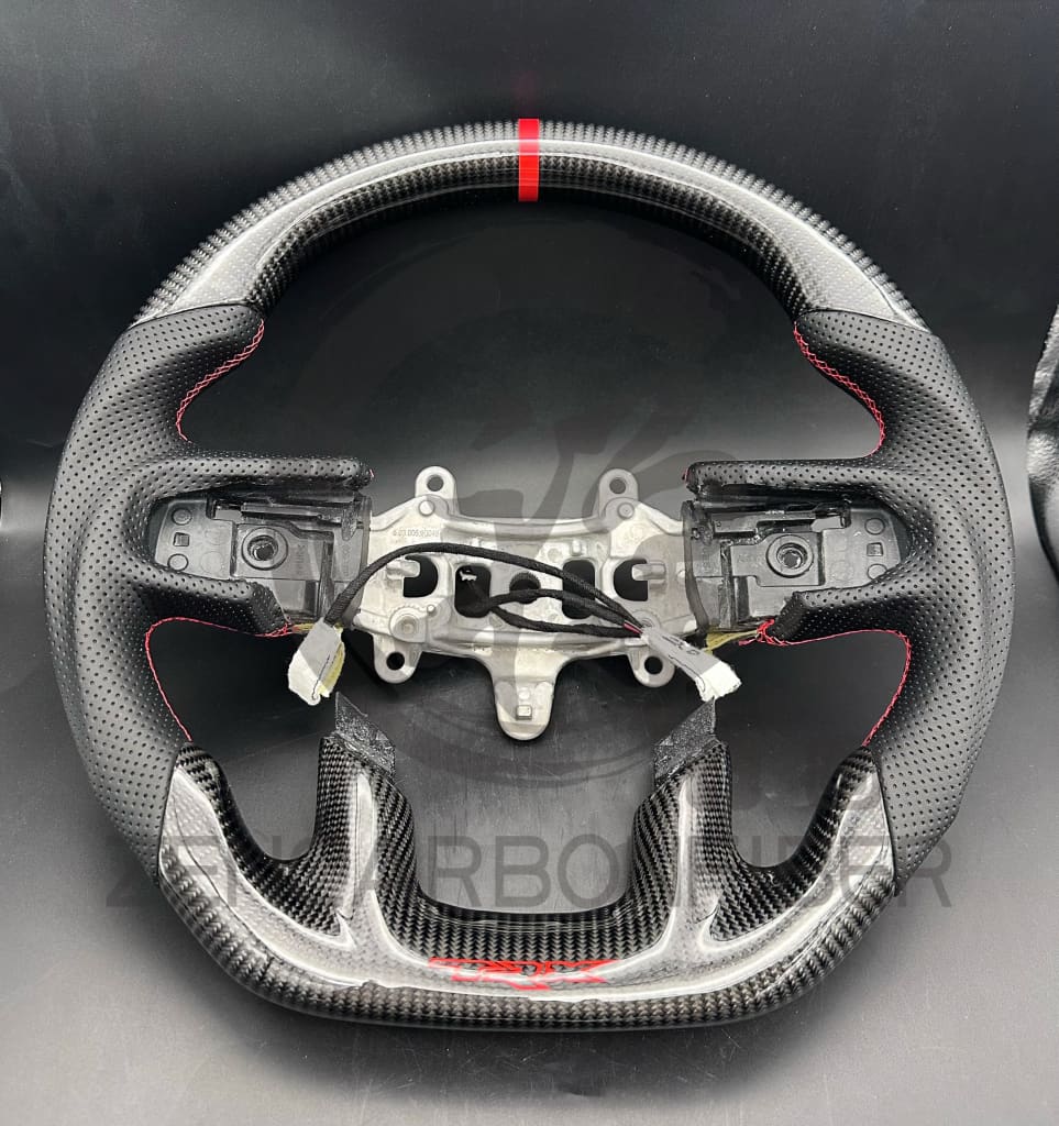 2021 + Dodge Ram Trx/Gt/Rho Carbon Fiber Steering Wheel Steering Wheel