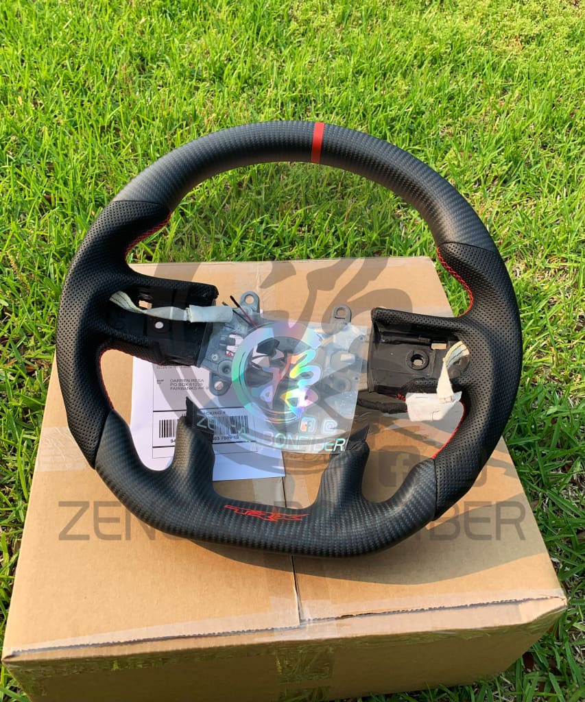 2021 + Dodge Ram Trx/Gt/Rho Carbon Fiber Steering Wheel Steering Wheel