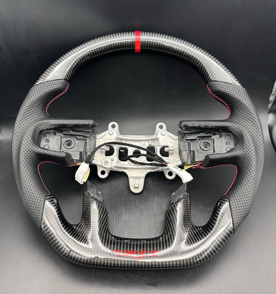 2021 + Dodge Ram Trx/Gt/Rho Carbon Fiber Steering Wheel Steering Wheel