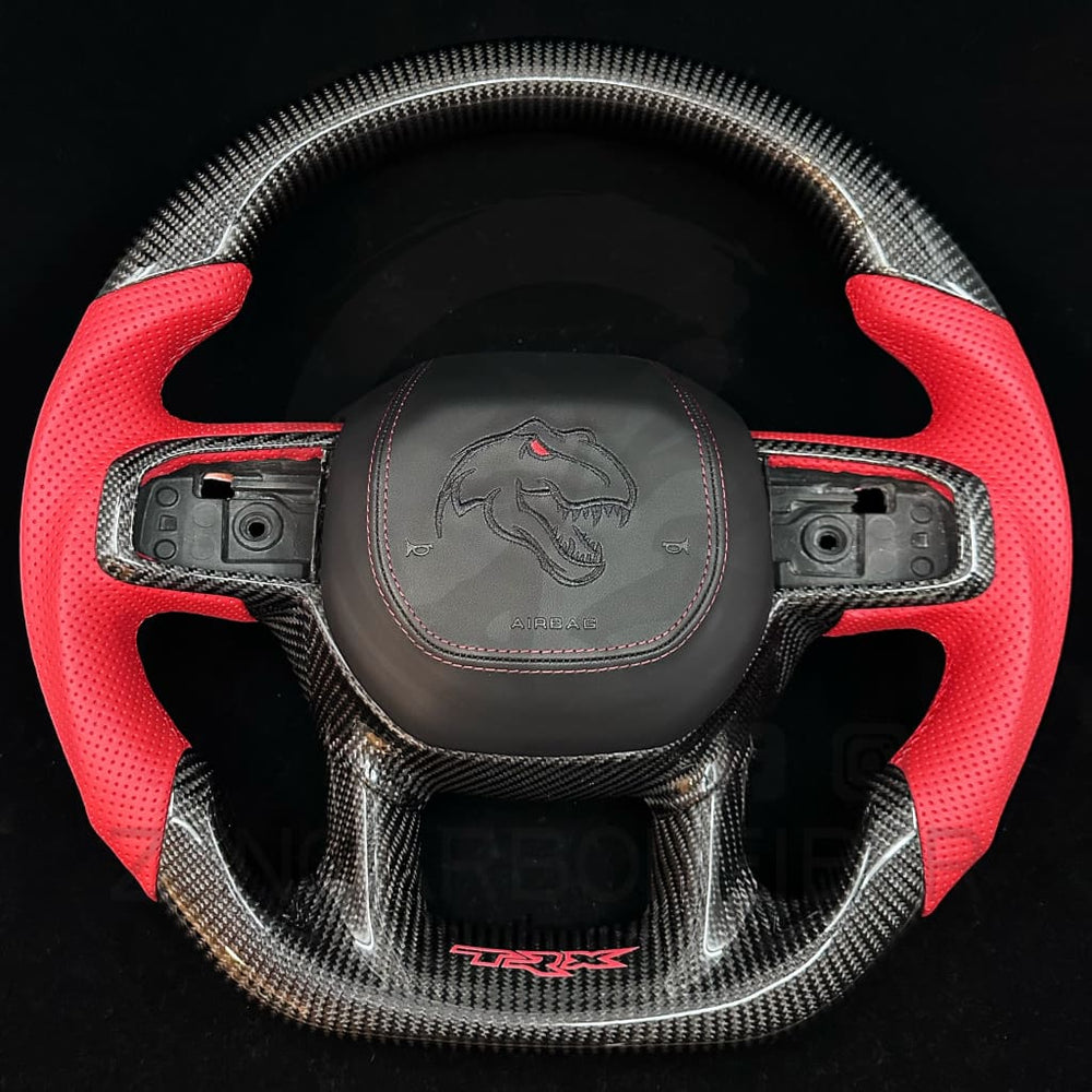 2021 + Dodge RAM TRX/GT/RHO Carbon Fiber Steering Wheel Steering Wheels