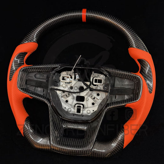 2021+ Ford Bronco Carbon Fiber Steering Wheel - Steering Wheels