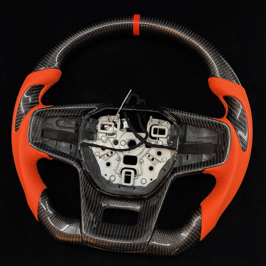 2021+ Ford Bronco Carbon Fiber Steering Wheel - Steering Wheels