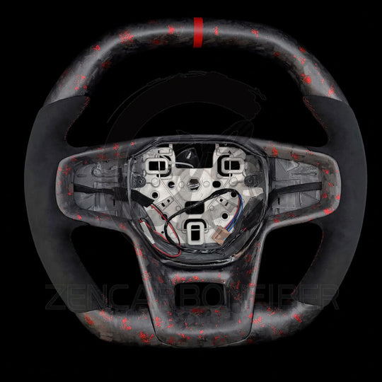 2021+ Ford Bronco Carbon Fiber Steering Wheel - Steering Wheels