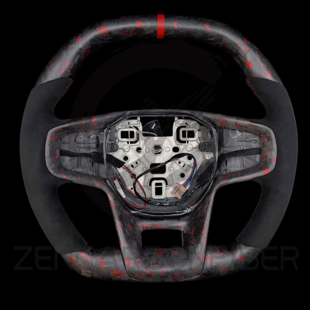 2021+ Ford Bronco Carbon Fiber Steering Wheel - Steering Wheels