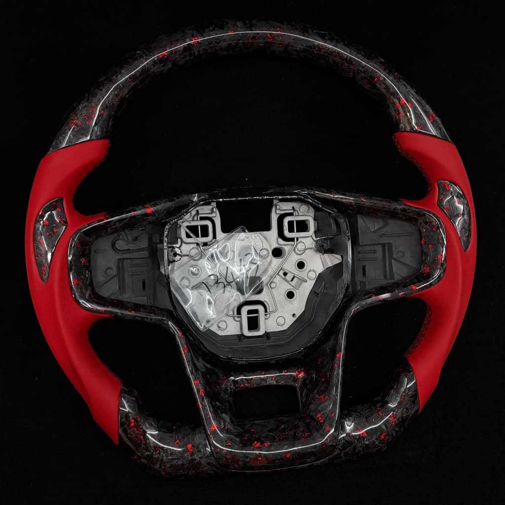 2021+ Ford Bronco Carbon Fiber Steering Wheel - Steering Wheels