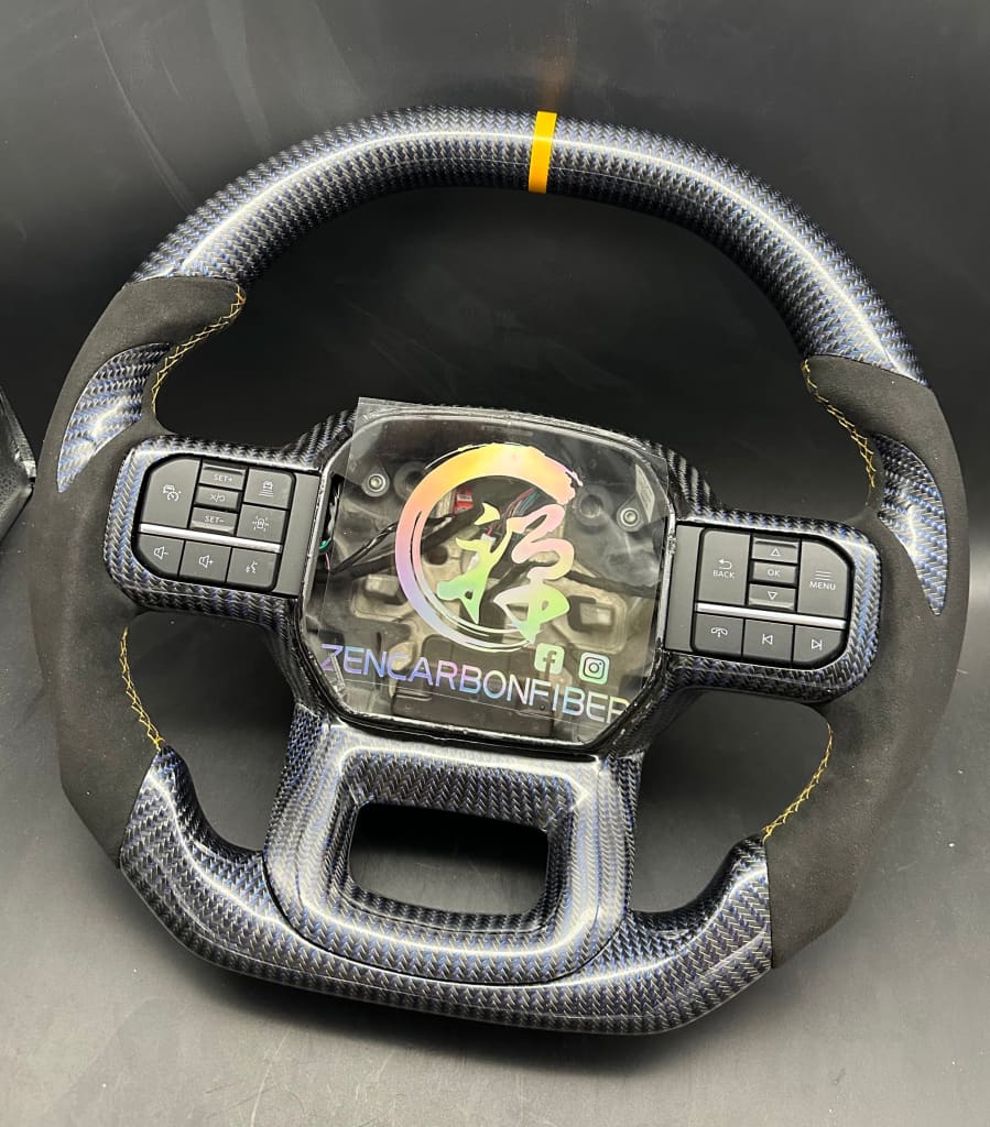 2021+ Ford F150 (Non-Raptor) Carbon Fiber Steering Wheel