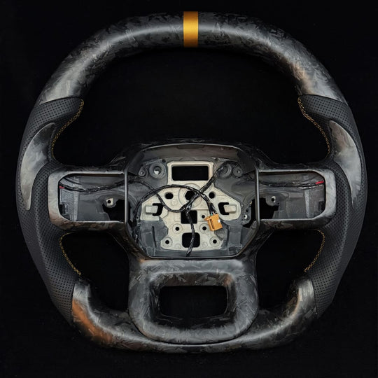 2021+ Ford F150 Carbon Fiber Steering Wheel - Steering Wheels