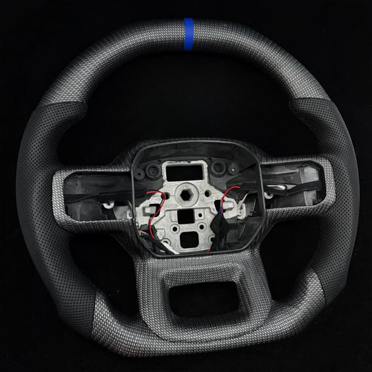 2021+ Ford F150 Carbon Fiber Steering Wheel - Steering Wheels