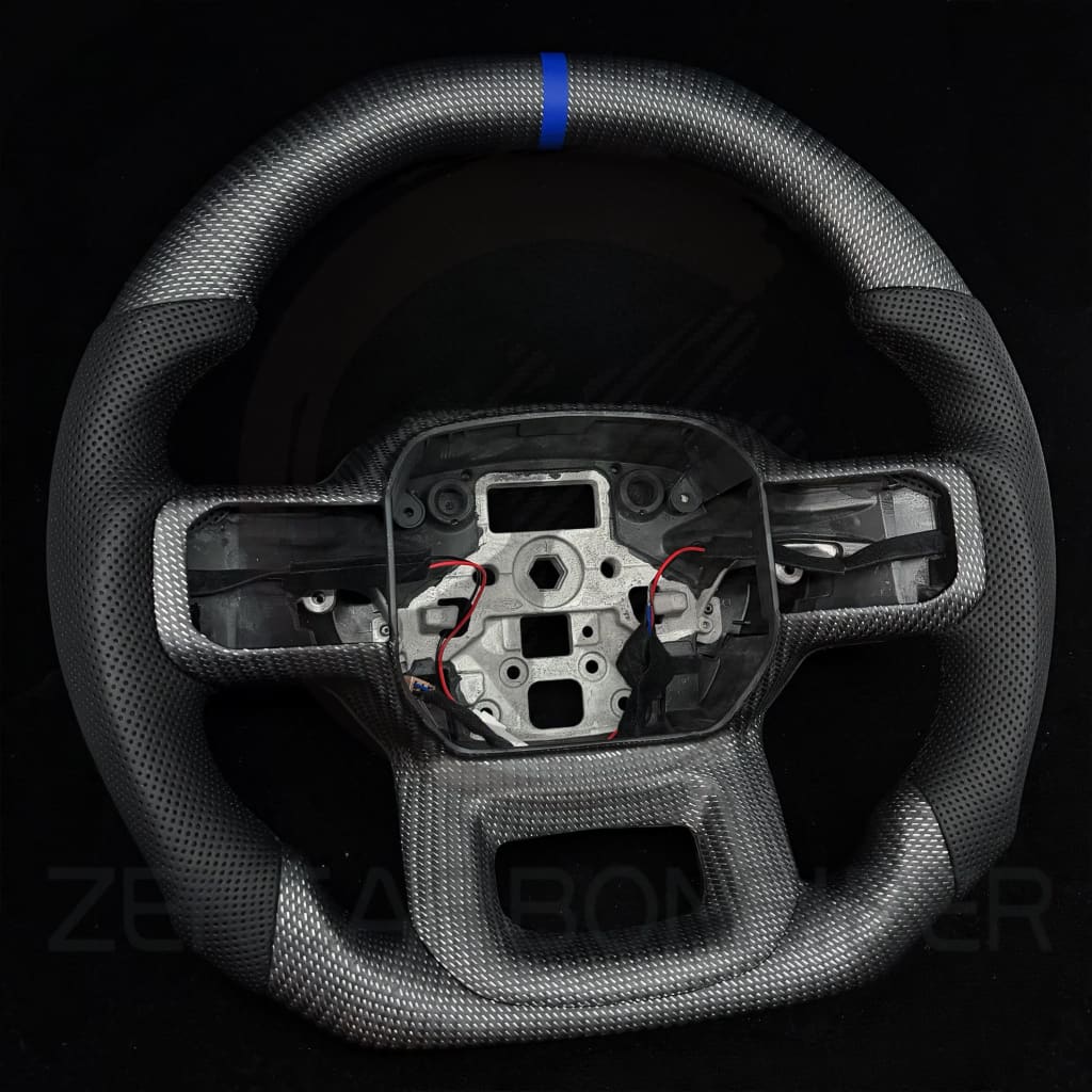 2021+ Ford F150 Carbon Fiber Steering Wheel - Steering Wheels