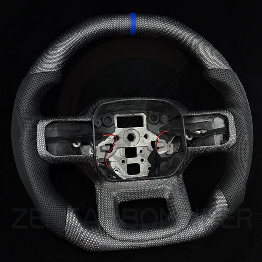 2021+ Ford F150 Carbon Fiber Steering Wheel - Steering Wheels