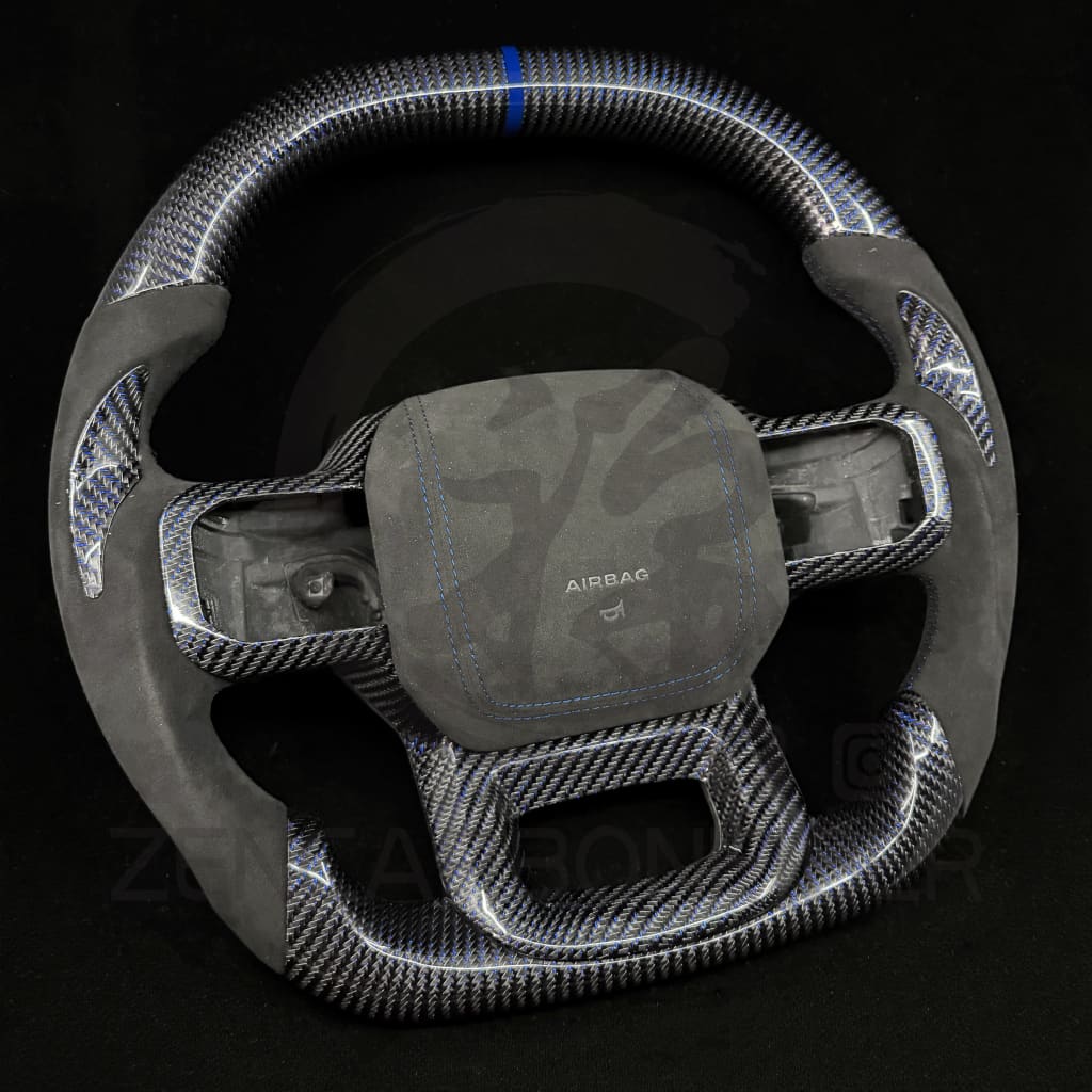 2021+ Ford F150 Carbon Fiber Steering Wheel - Steering Wheels