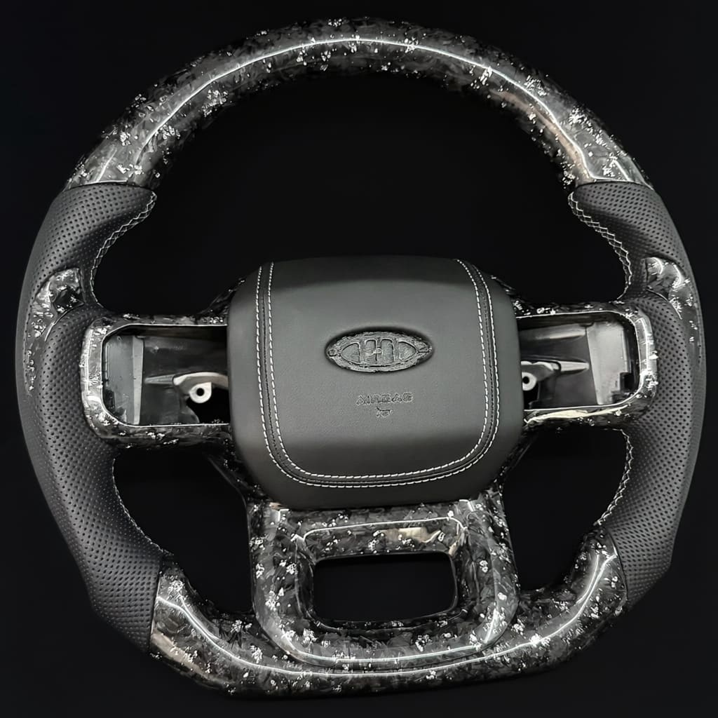 2021+ Ford F150 Carbon Fiber Steering Wheel - Steering Wheels