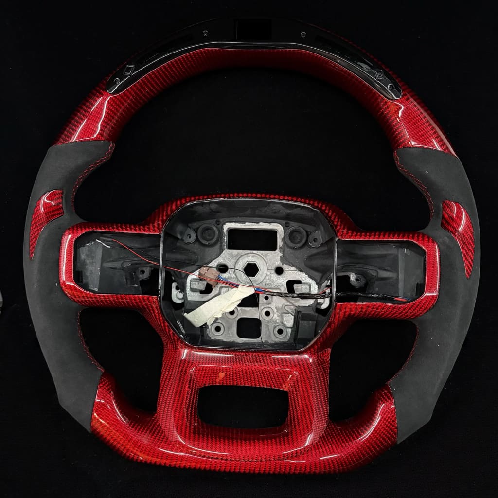 2021+ Ford F150 Carbon Fiber Steering Wheel - Steering Wheels
