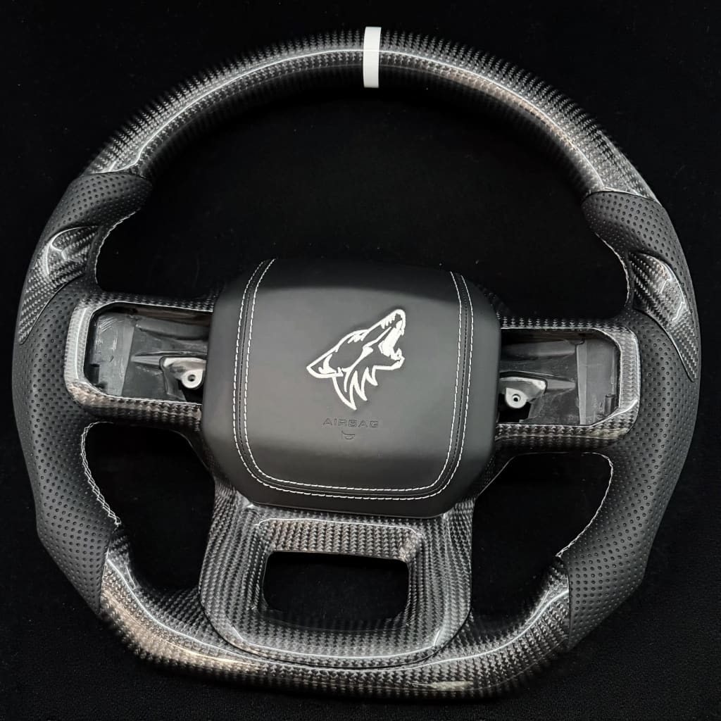 2021+ Ford F150 Carbon Fiber Steering Wheel - Steering Wheels