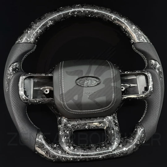 2021+ Ford F150 Carbon Fiber Steering Wheel - Steering Wheels