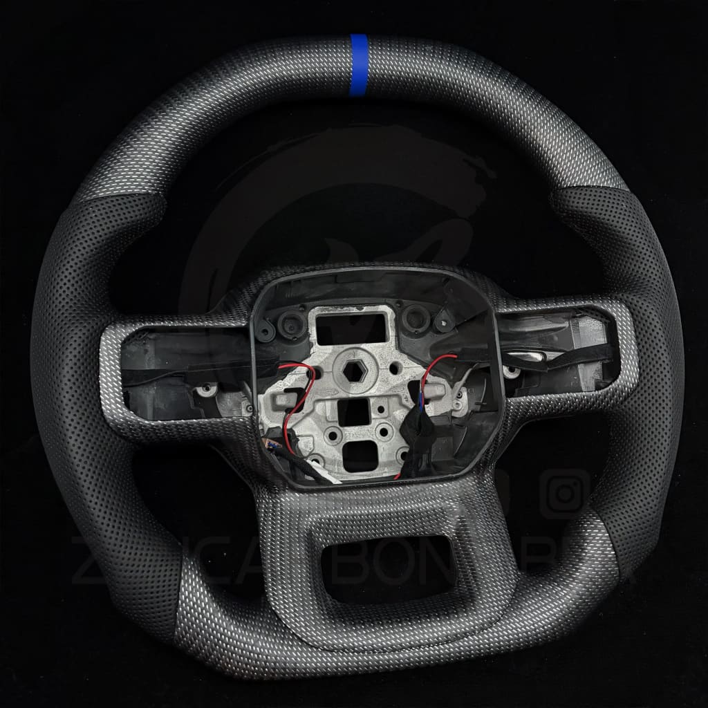 2021+ Ford F150 Carbon Fiber Steering Wheel - Steering Wheels