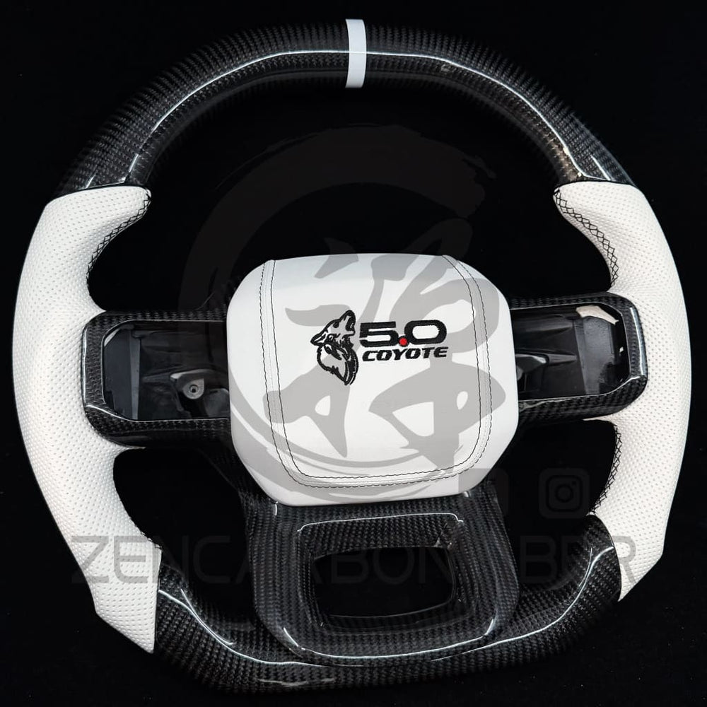 2021+ Ford F150 Carbon Fiber Steering Wheel - Steering Wheels