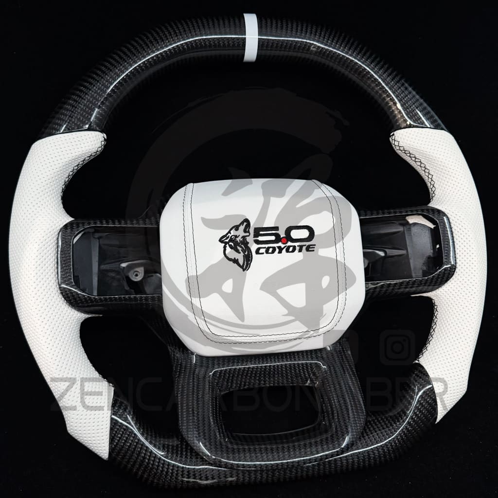 2021+ Ford F150 Carbon Fiber Steering Wheel - Steering Wheels