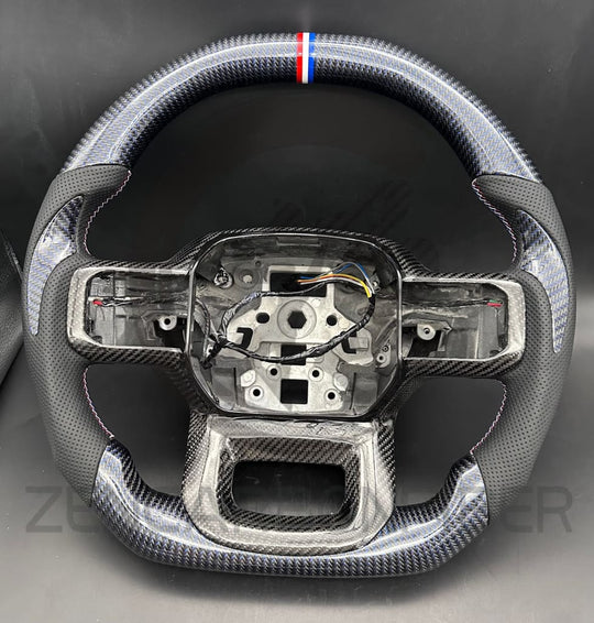 2021 + Ford F150 Carbon Fiber Steering Wheel Steering Wheel