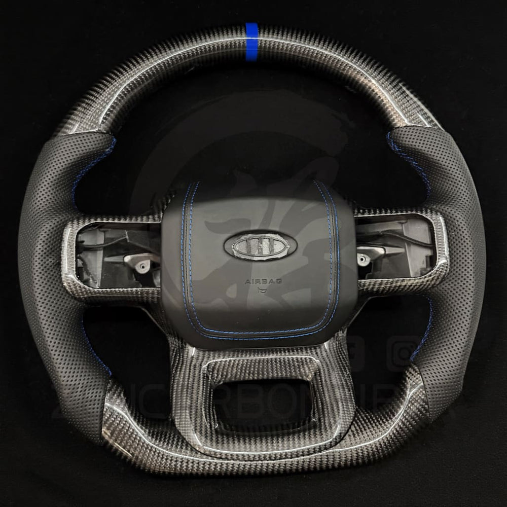 2021+ Ford F150 Carbon Fiber Steering Wheel - Steering Wheels