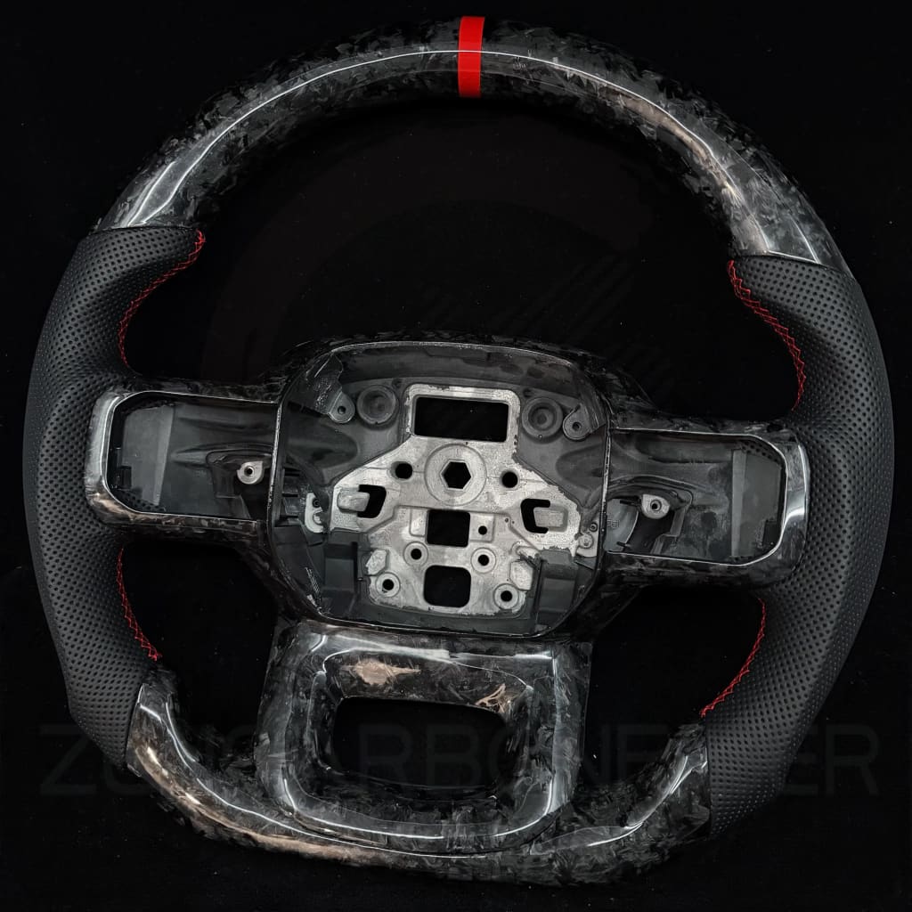 2021+ Ford F150 Carbon Fiber Steering Wheel - Steering Wheels