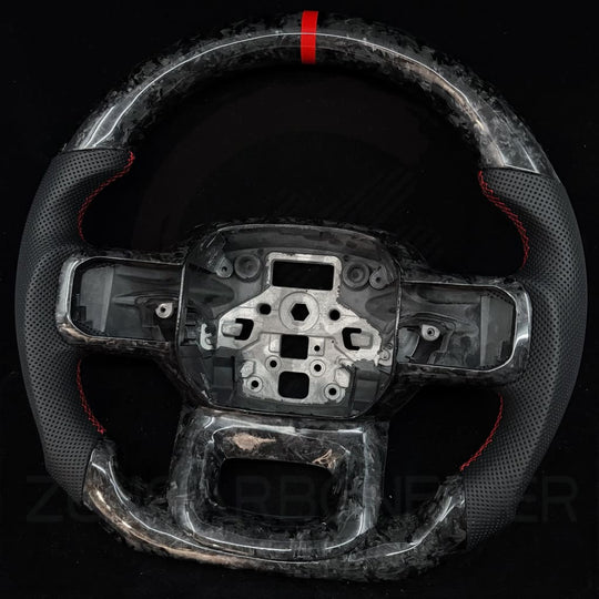 2021+ Ford F150 Carbon Fiber Steering Wheel - Steering Wheels