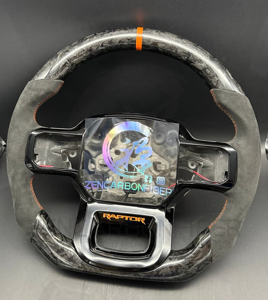 2021+ Ford F150 Raptor Carbon Fiber Steering Wheel
