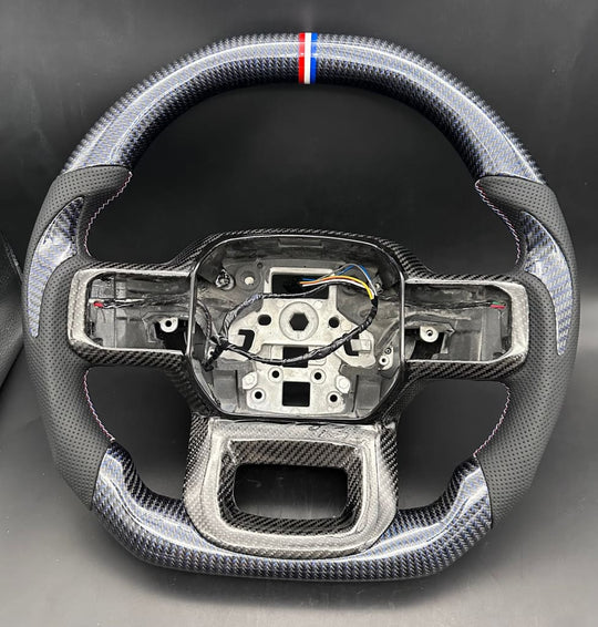 2021 + Ford F150 Raptor Carbon Fiber Steering Wheel Steering Wheel