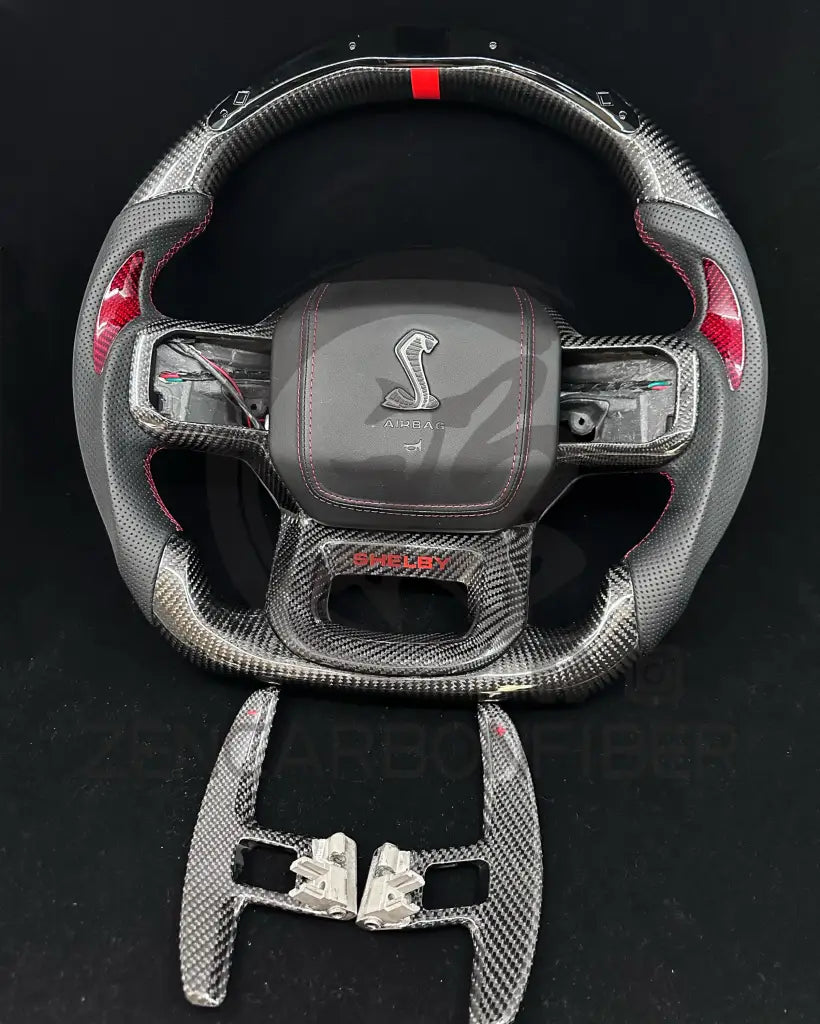 2021 + Ford F150 Raptor Carbon Fiber Steering Wheel steering wheel