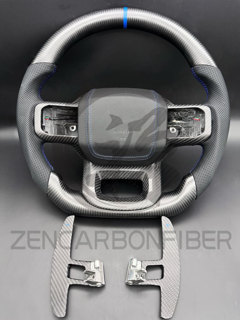 2021+ Ford F150 Raptor Carbon Fiber Steering Wheel - Steering Wheels