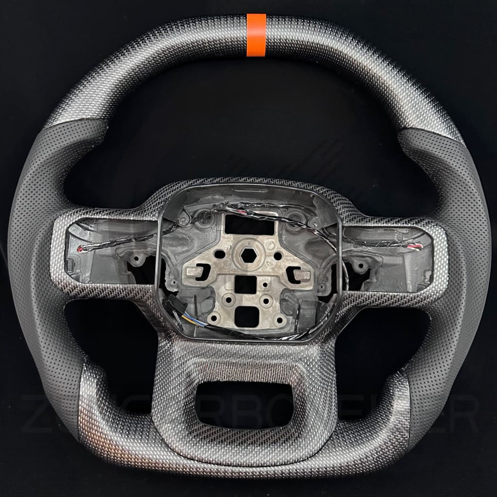 2021+ Ford F150 Raptor Carbon Fiber Steering Wheel - Steering Wheels