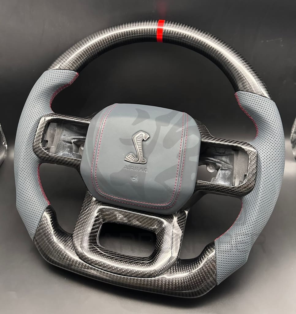 2021 + Ford F150 Raptor Carbon Fiber Steering Wheel