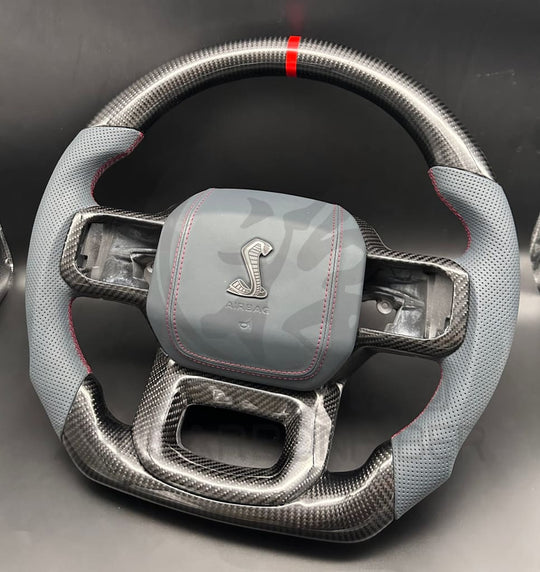 2021 + Ford F150 Raptor Carbon Fiber Steering Wheel