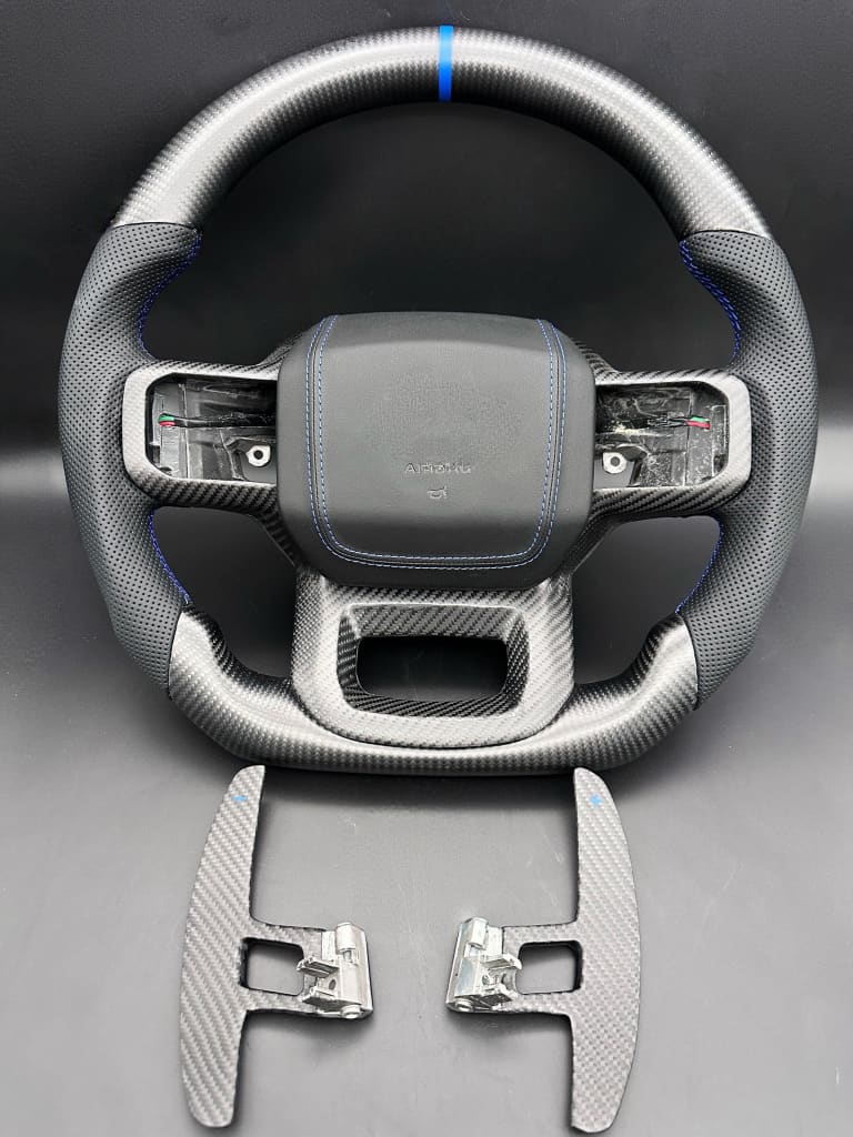 2021+ Ford F150 Raptor Carbon Fiber Steering Wheel - Steering Wheels