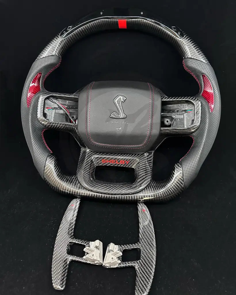 2021 + Ford F150 Raptor Carbon Fiber Steering Wheel steering wheel