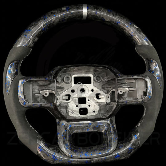 2021+ Ford F150 Raptor Carbon Fiber Steering Wheel - Steering Wheels