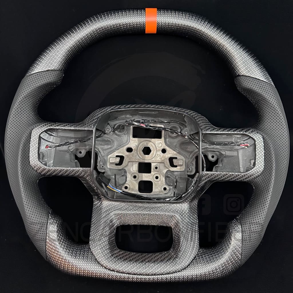 2021+ Ford F150 Raptor Carbon Fiber Steering Wheel - Steering Wheels