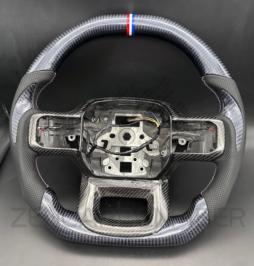 2021 + Ford F150 Raptor Carbon Fiber Steering Wheel Steering Wheel
