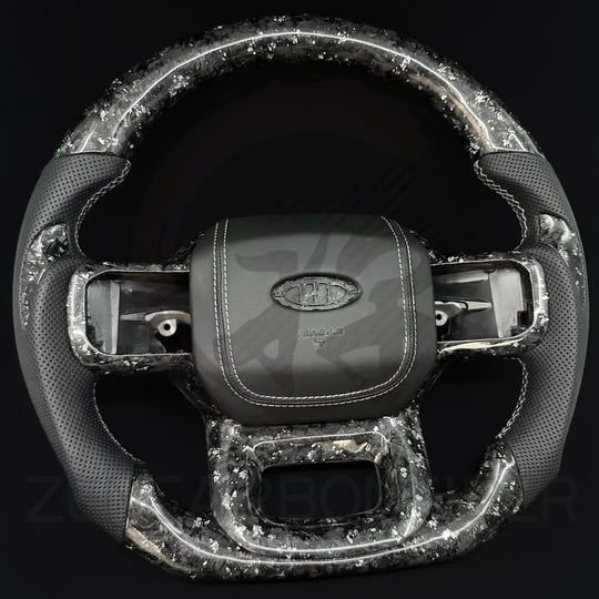2021+ Ford F150 Raptor Carbon Fiber Steering Wheel - Steering Wheels