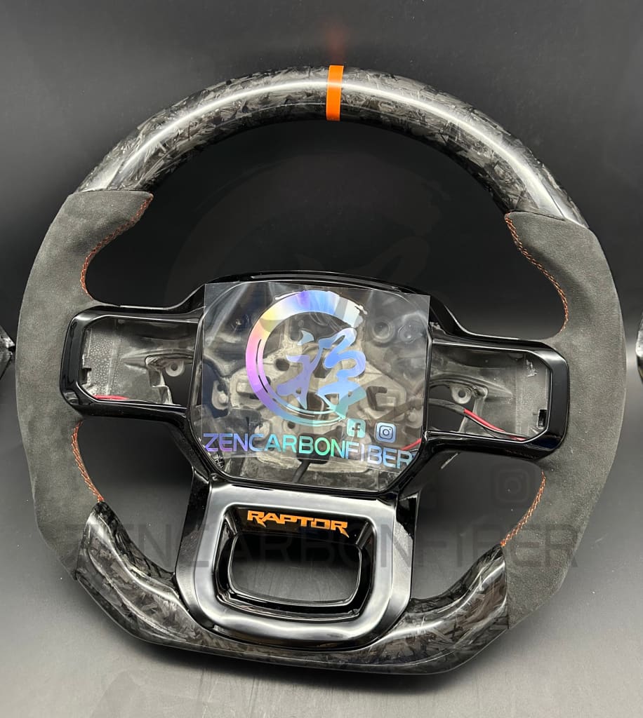 2021+ Ford F150 Raptor Carbon Fiber Steering Wheel