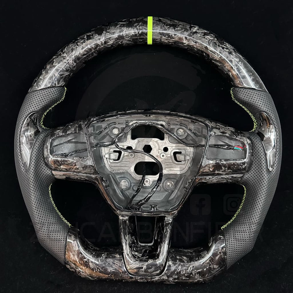 2021 + Ford Mustang Mach-E Carbon Fiber Steering Wheel Steering Wheels