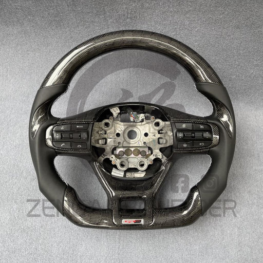 2021 + Kia K5 Carbon Fiber Steering Wheel