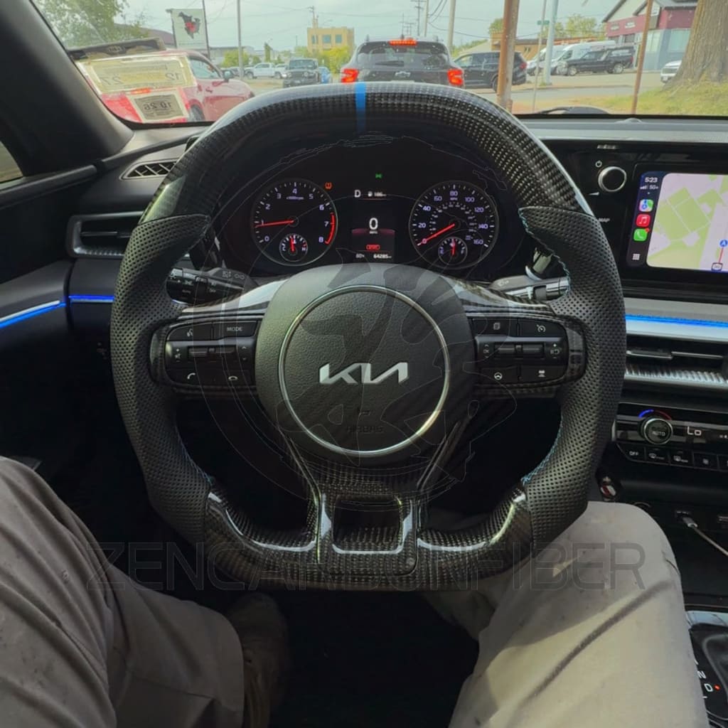 2021+ KIA K5 Carbon Fiber Steering Wheel - Steering Wheels