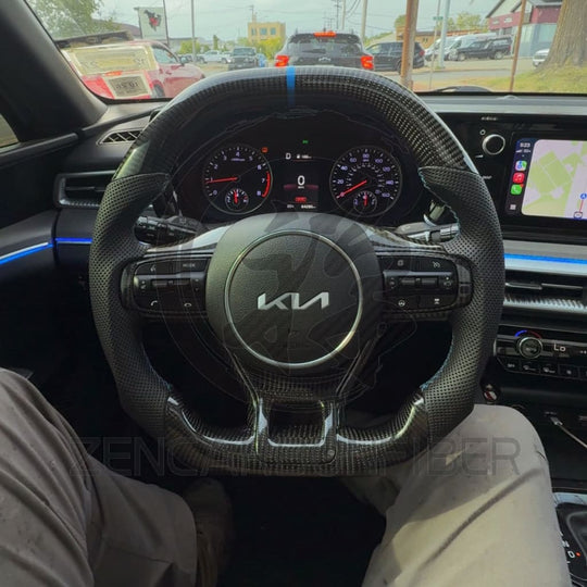 2021+ KIA K5 Carbon Fiber Steering Wheel - Steering Wheels