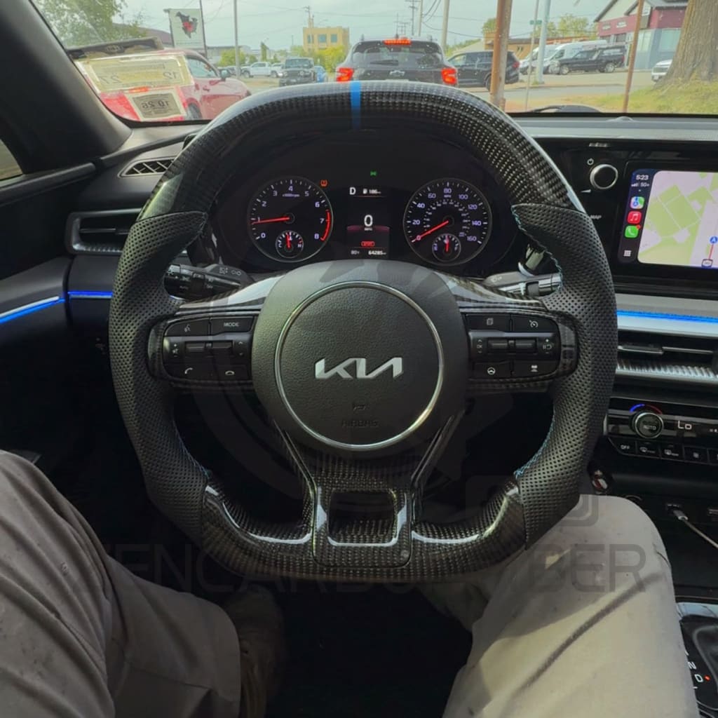 2021+ KIA K5 Carbon Fiber Steering Wheel - Steering Wheels