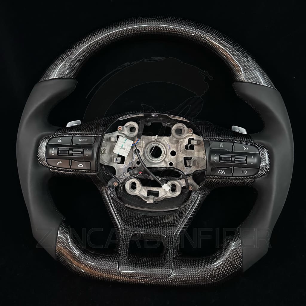 2021 + KIA K5 Carbon Fiber Steering Wheel Steering Wheels