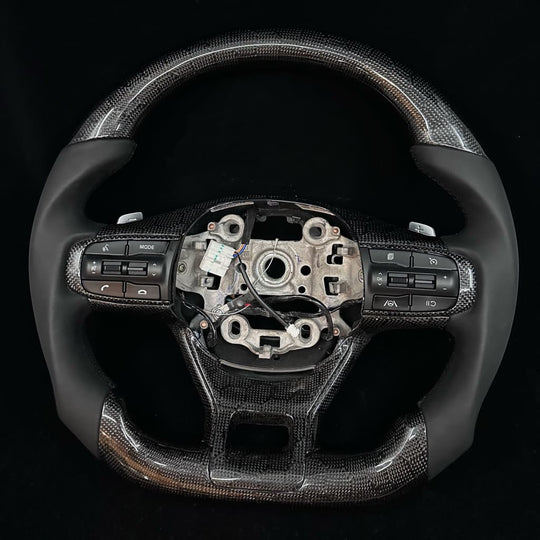 2021 + KIA K5 Carbon Fiber Steering Wheel Steering Wheels