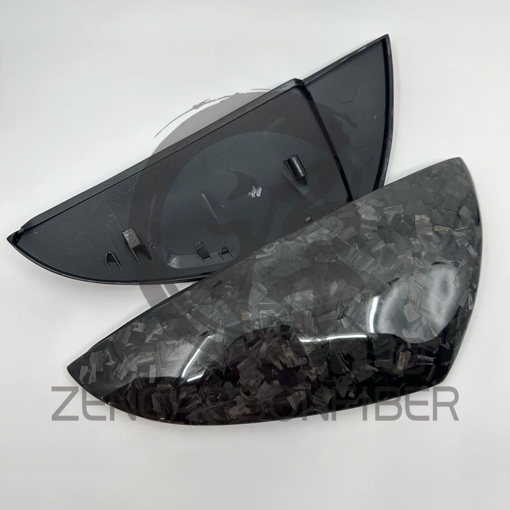 2021 + Lexus 4IS/2020 + RC Winglet Carbon Fiber Mirror Caps Replacement Forged carbon fiber